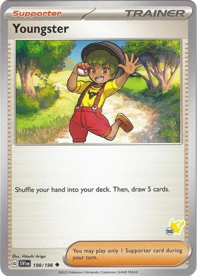 Youngster - Pikachu 50, Battle Academy 2024