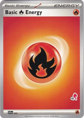 Basic Fire Energy - Armarouge 10, Battle Academy 2024