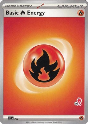 Basic Fire Energy - Armarouge 20, Battle Academy 2024