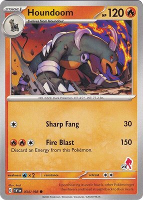 Houndoom - Armarouge 23, Battle Academy 2024