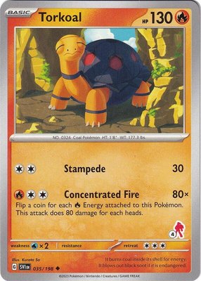 Torkoal - Armarouge 4, Battle Academy 2024