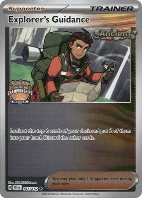 Explorer's Guidance (Regional Championships), League & Championship Cards