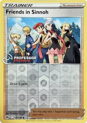Friends in Sinnoh (2023), Professor Program Promos