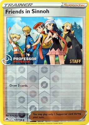 Friends in Sinnoh (2023) [Staff], Professor Program Promos