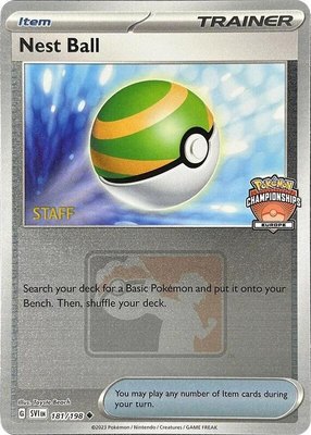 Nest Ball (Europe Championships) [Staff], League & Championship Cards