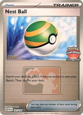 Nest Ball (North America Championships) [Staff], League & Championship Cards