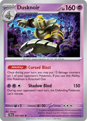 Dusknoir, Shrouded Fable