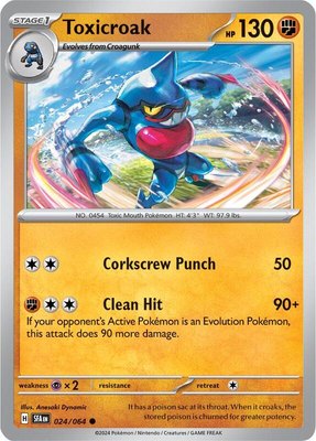 Toxicroak, Shrouded Fable