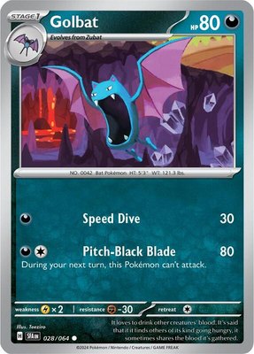 Golbat, Shrouded Fable
