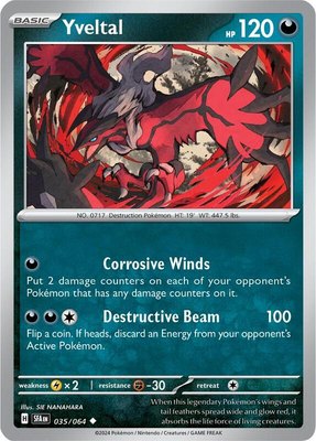 Yveltal, Shrouded Fable