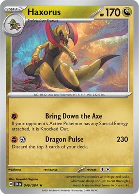 Haxorus, Shrouded Fable