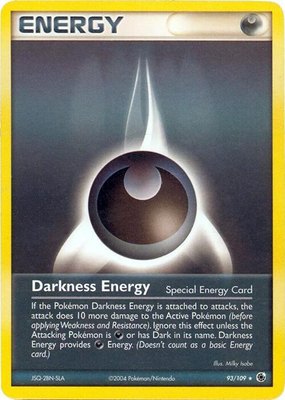 Darkness Energy (Special) (No E-Reader), Deck Exclusives
