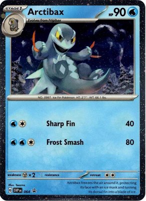 Arctibax (Cosmos Holo), Scarlet & Violet Promo Cards