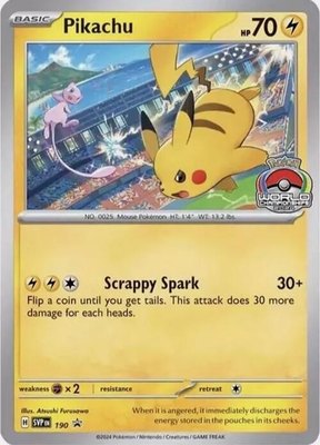 Pikachu, Scarlet & Violet Promo Cards