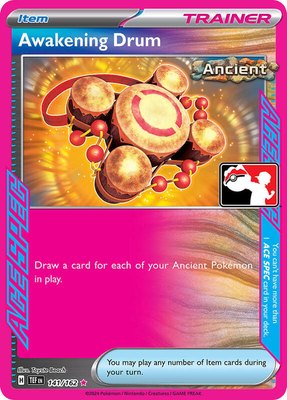Awakening Drum, Prize Pack Series Cards