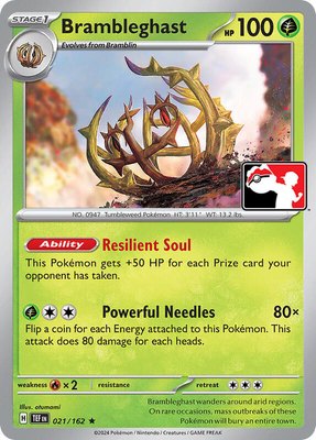 Brambleghast, Prize Pack Series Cards