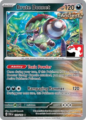 Brute Bonnet, Prize Pack Series Cards