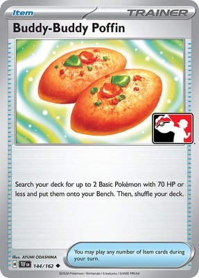 Buddy-Buddy Poffin, Prize Pack Series Cards