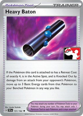 Heavy Baton, Prize Pack Series Cards