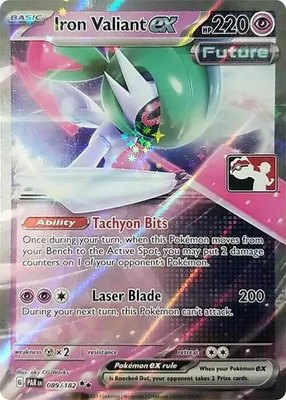Iron Valiant ex, Prize Pack Series Cards