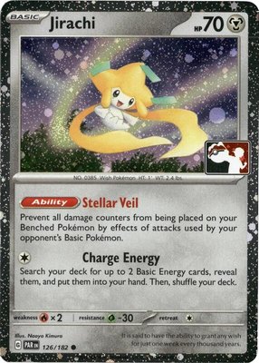 Jirachi (Cosmos Holo), Prize Pack Series Cards