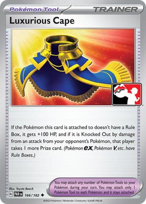 Luxurious Cape, Prize Pack Series Cards