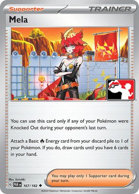 Mela, Prize Pack Series Cards