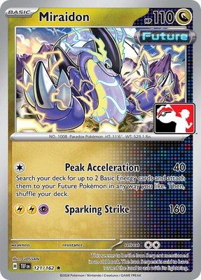Miraidon, Prize Pack Series Cards