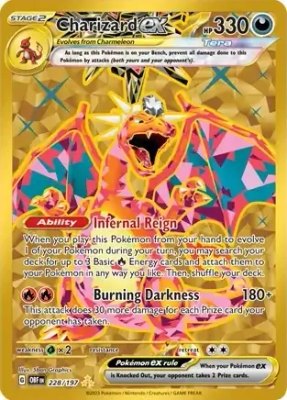 Charizard ex, Ruler of the Black Flame