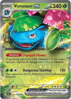 Venusaur ex, Stellar Crown