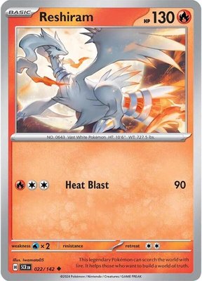 Reshiram, Stellar Crown