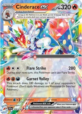 Cinderace ex, Stellar Crown