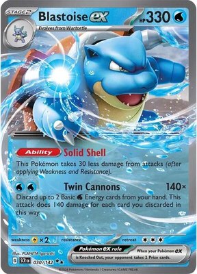 Blastoise ex, Stellar Crown