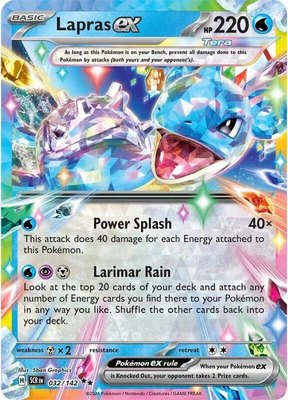 Lapras ex, Stellar Crown