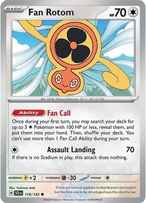 Fan Rotom, Stellar Crown