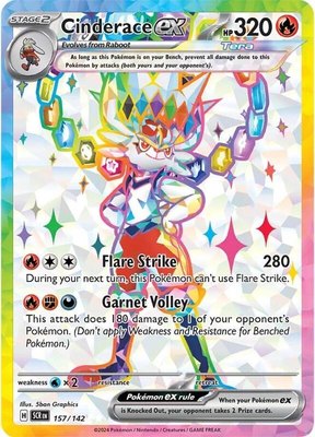 Cinderace ex, Stellar Crown