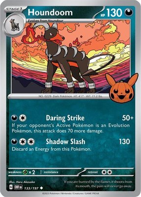 Houndoom, Trick or Trade BOOster Bundle 2024
