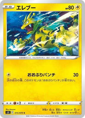 Electabuzz, Single Strike Master