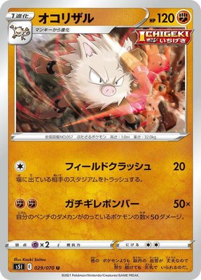 Primeape, Single Strike Master