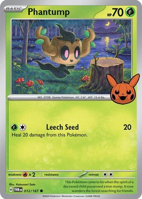 Phantump, Trick or Trade BOOster Bundle 2024