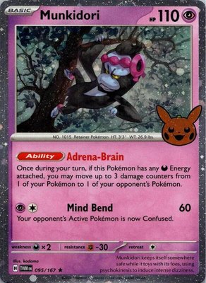 Munkidori (Cosmos Holo), Trick or Trade BOOster Bundle 2024