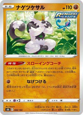 Passimian 088/184 from Japanese VMAX Climax