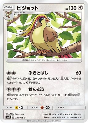 Pidgeot, Tag Bolt