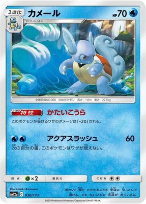Wartortle, TAG TEAM GX: Tag All Stars