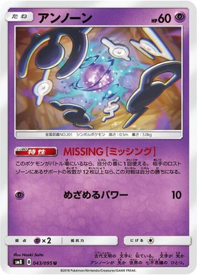 Unown, Super-Burst Impact