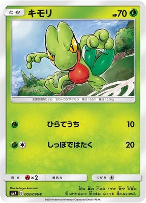 Treecko, Sky-Splitting Charisma