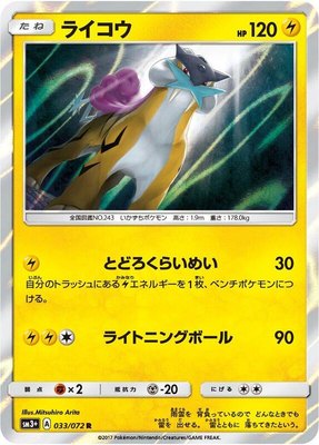 Raikou, Shining Legends