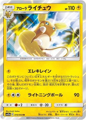 Alolan Raichu, GG End