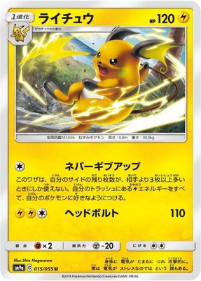 Raichu, Night Unison