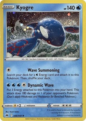 Kyogre (Pixel Holo), Miscellaneous Cards & Products